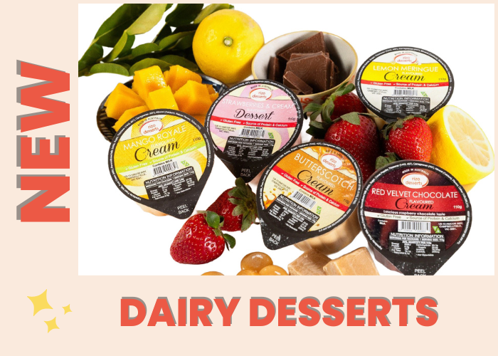 New Dairy Desserts Now Available