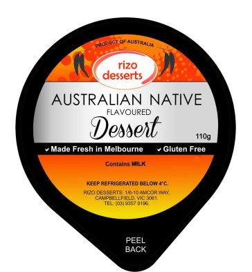 Panna Cotta Choc Wattleseed