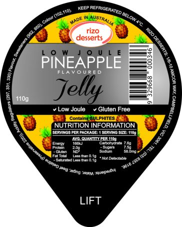 Low Joule Jelly Pineapple