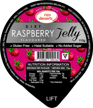 Diet Jelly Raspberry