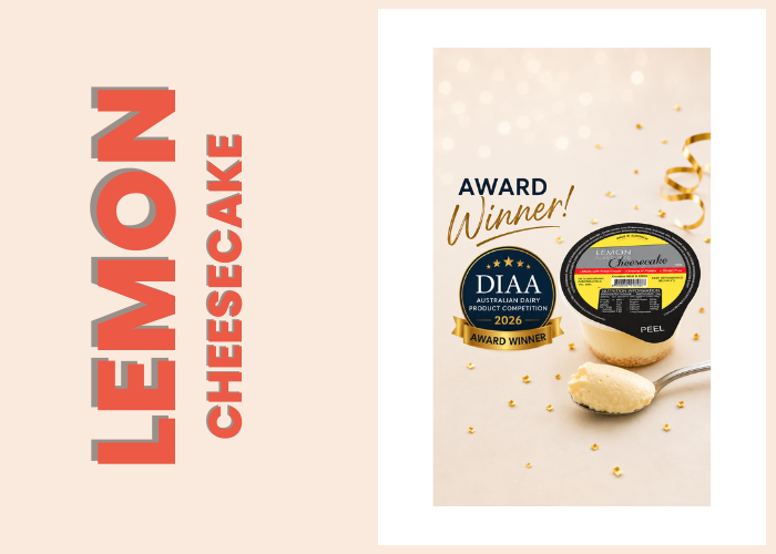 DIAA Award Winner - RIZO Lemon Cheesecake